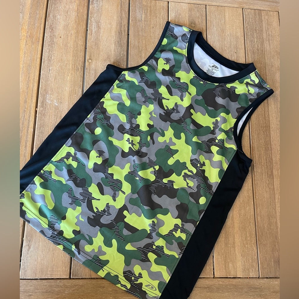 ProPlayer youth size 14 camo tank top new with tags